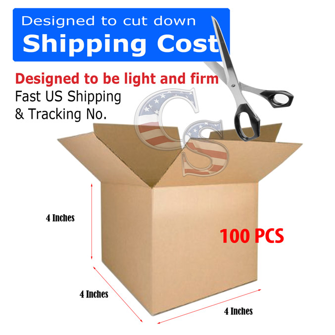 4x4x4 corrugated shipping boxes